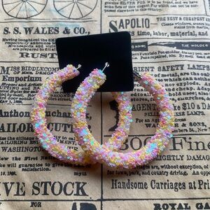 Rock Candy Hoop Earrings